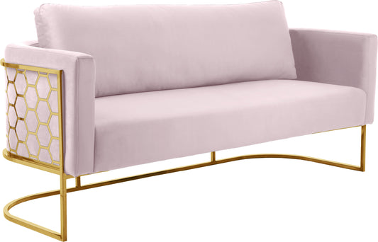 Casa Pink Velvet Sofa