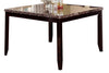 Crown Mark Ferrara Counter Height Table in Dark Brown image