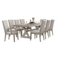 Merced 82"-118" Extension Dining Table - Grey Oak