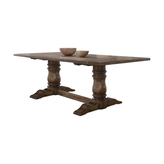 Amund 88" Dining Table - Weathered Oak