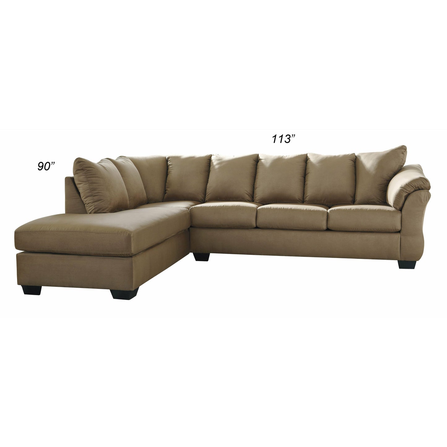 Darcy Sectional - Mocha