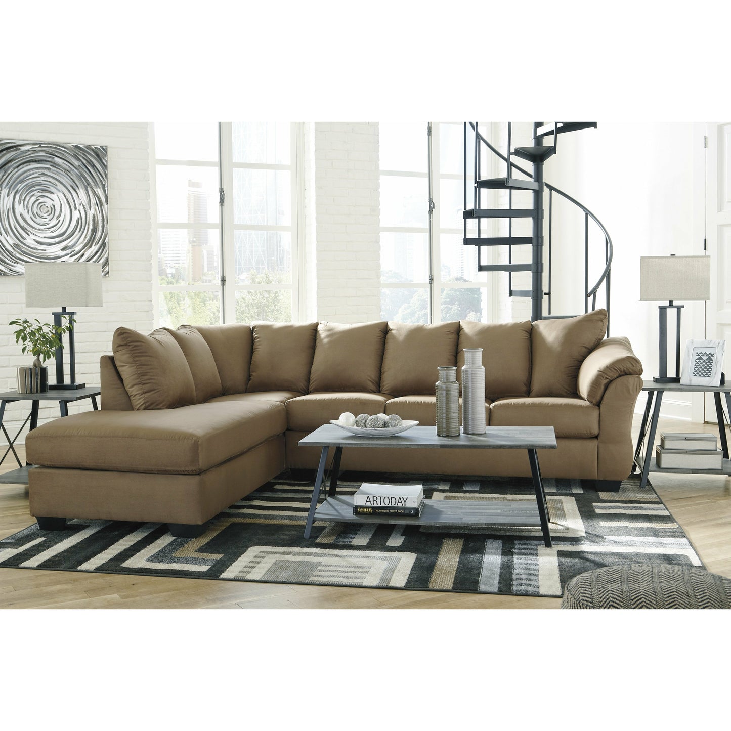 Darcy Sectional - Mocha