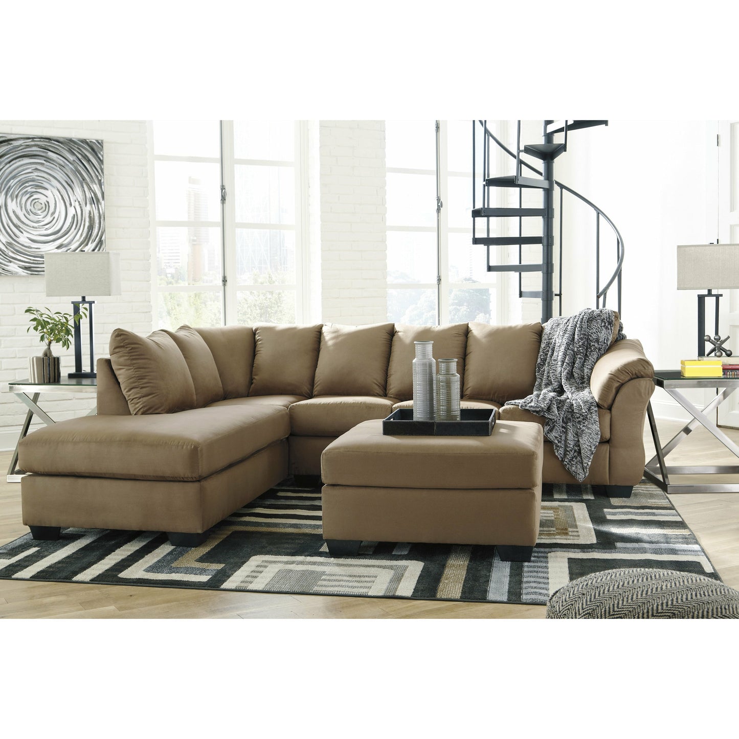 Darcy Sectional - Mocha