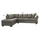 Darcy Sectional - Cobblestone