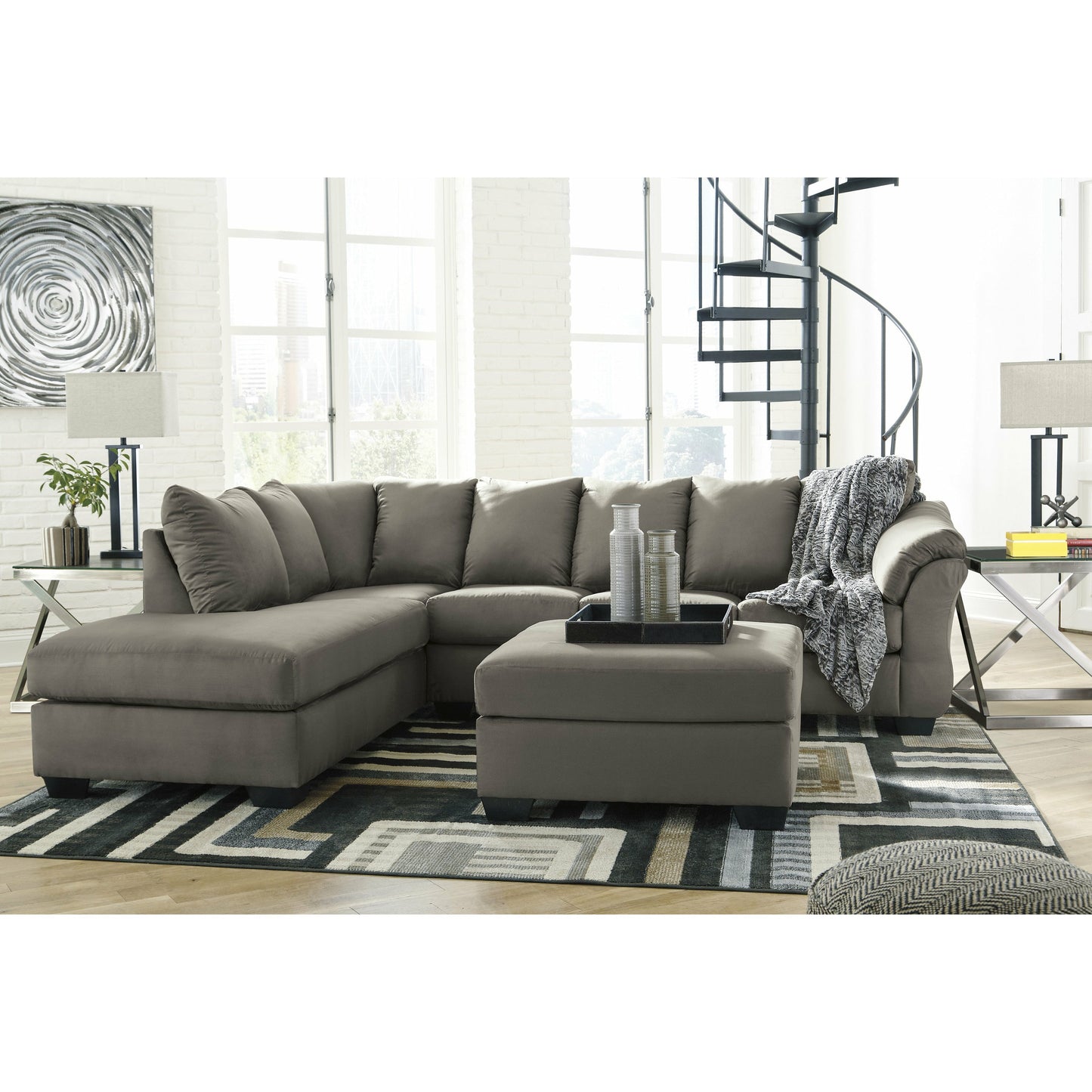 Darcy Sectional - Cobblestone