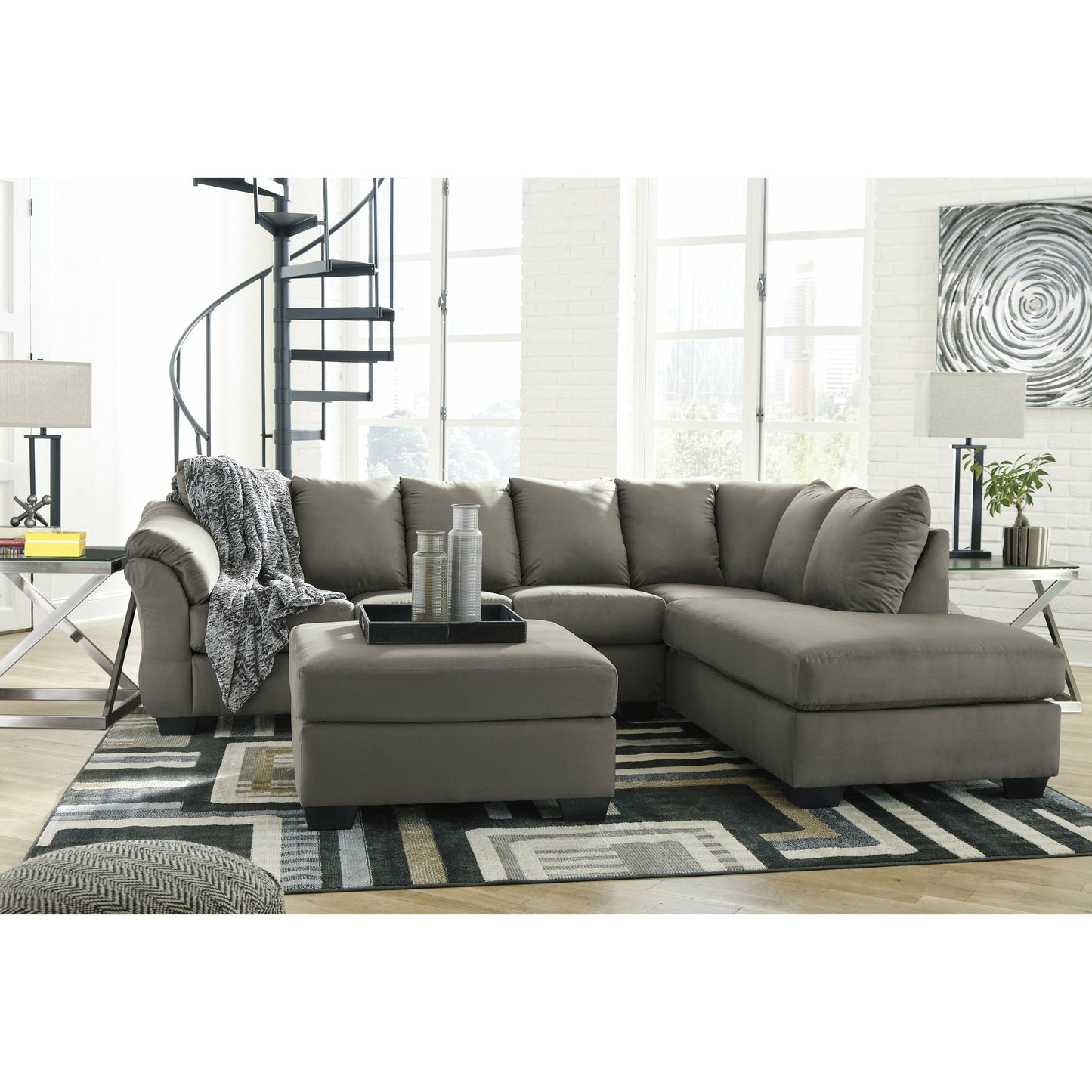 Darcy Sectional - Cobblestone