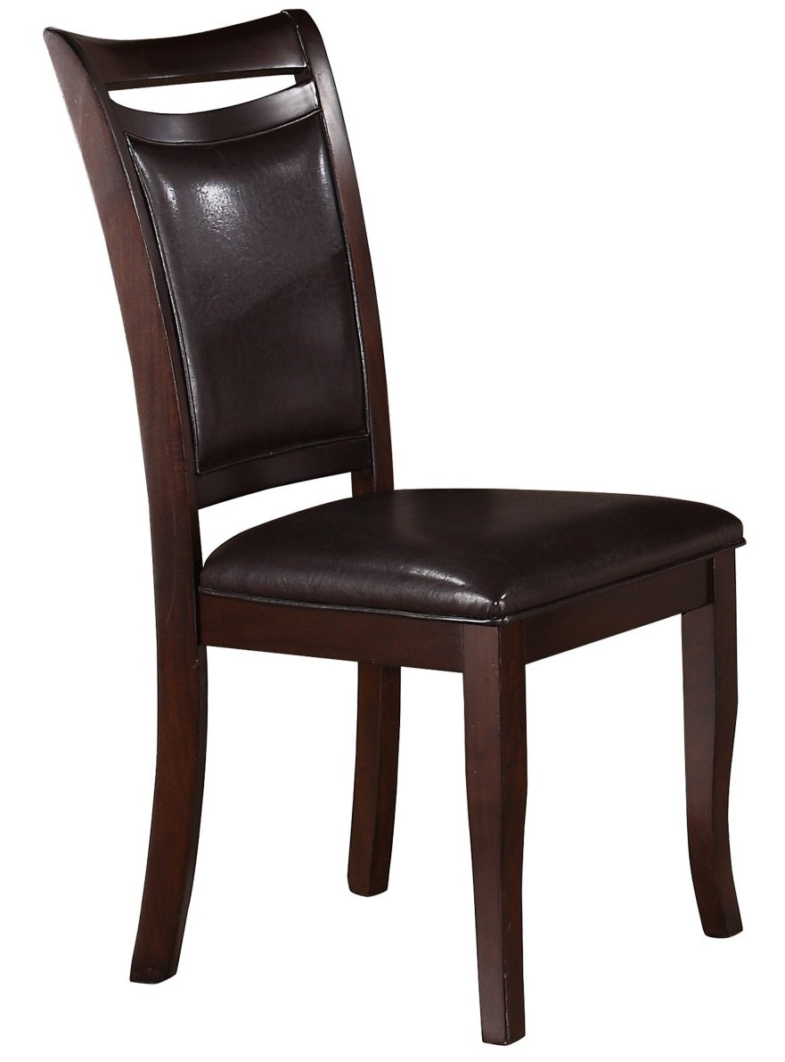 Homelegance Maeve Side Chair in Dark Cherry (Set of 2) 2547S image