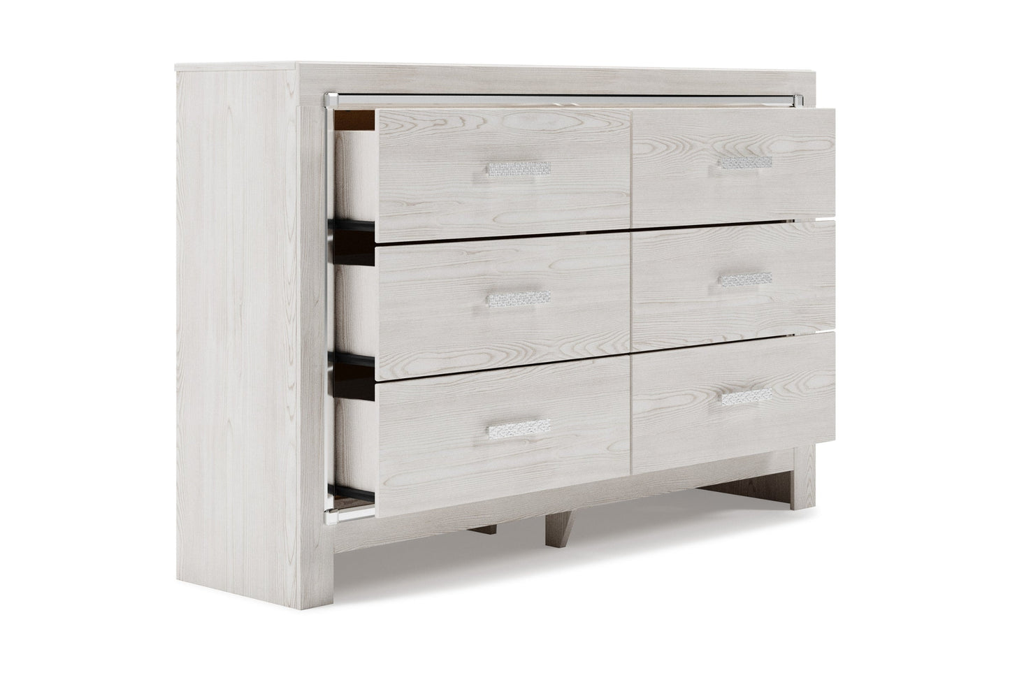 Altyra White Panel Bedroom Set