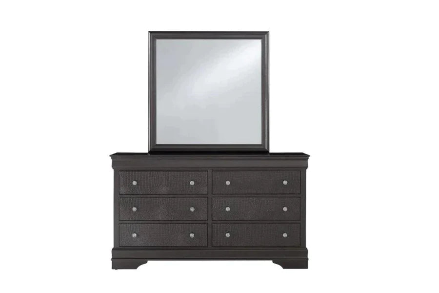 Pompei Metallic Bedroom Set