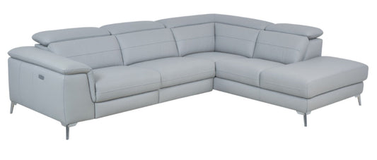 Homelegance Furniture Cinque 2-piece Sectional with Right Chaise in Gray image