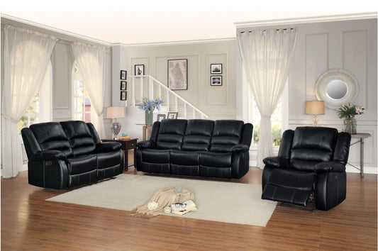 Homelegance Furniture Jarita Reclining Chair in Black image