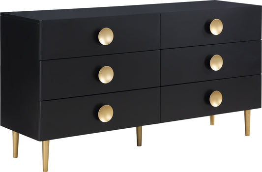 Zayne Black Dresser