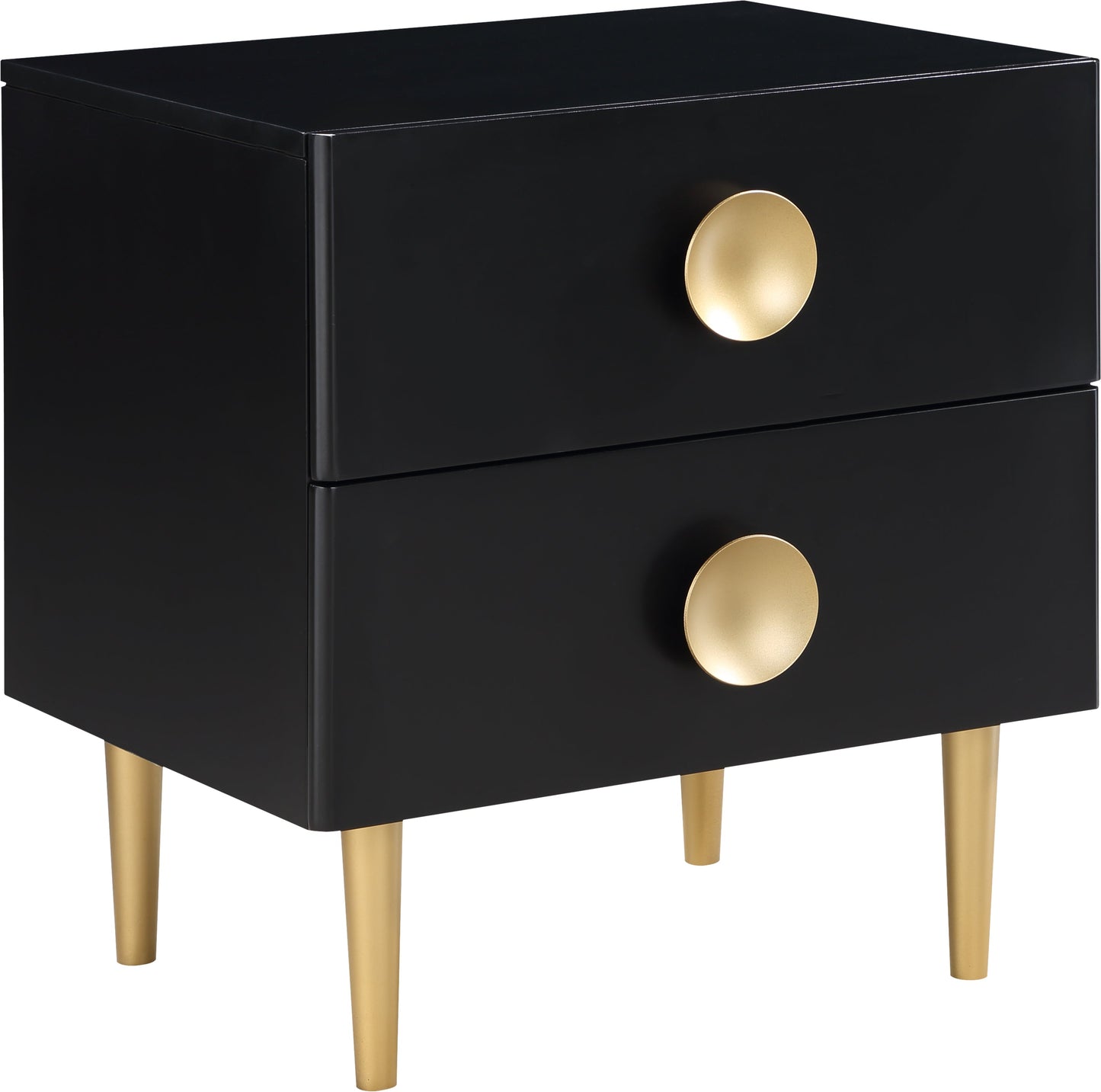 Zayne Black Night Stand