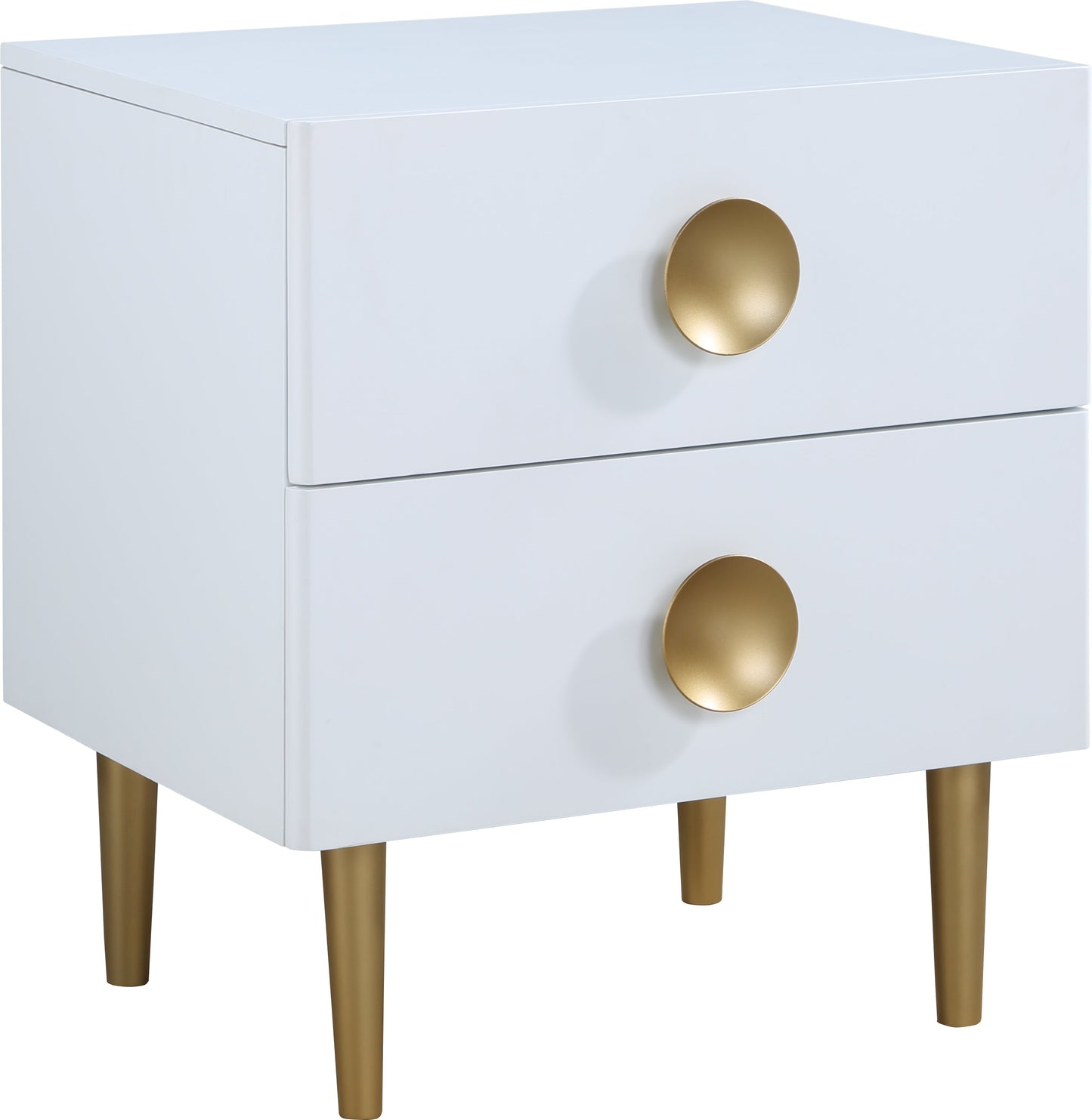 Zayne White Night Stand