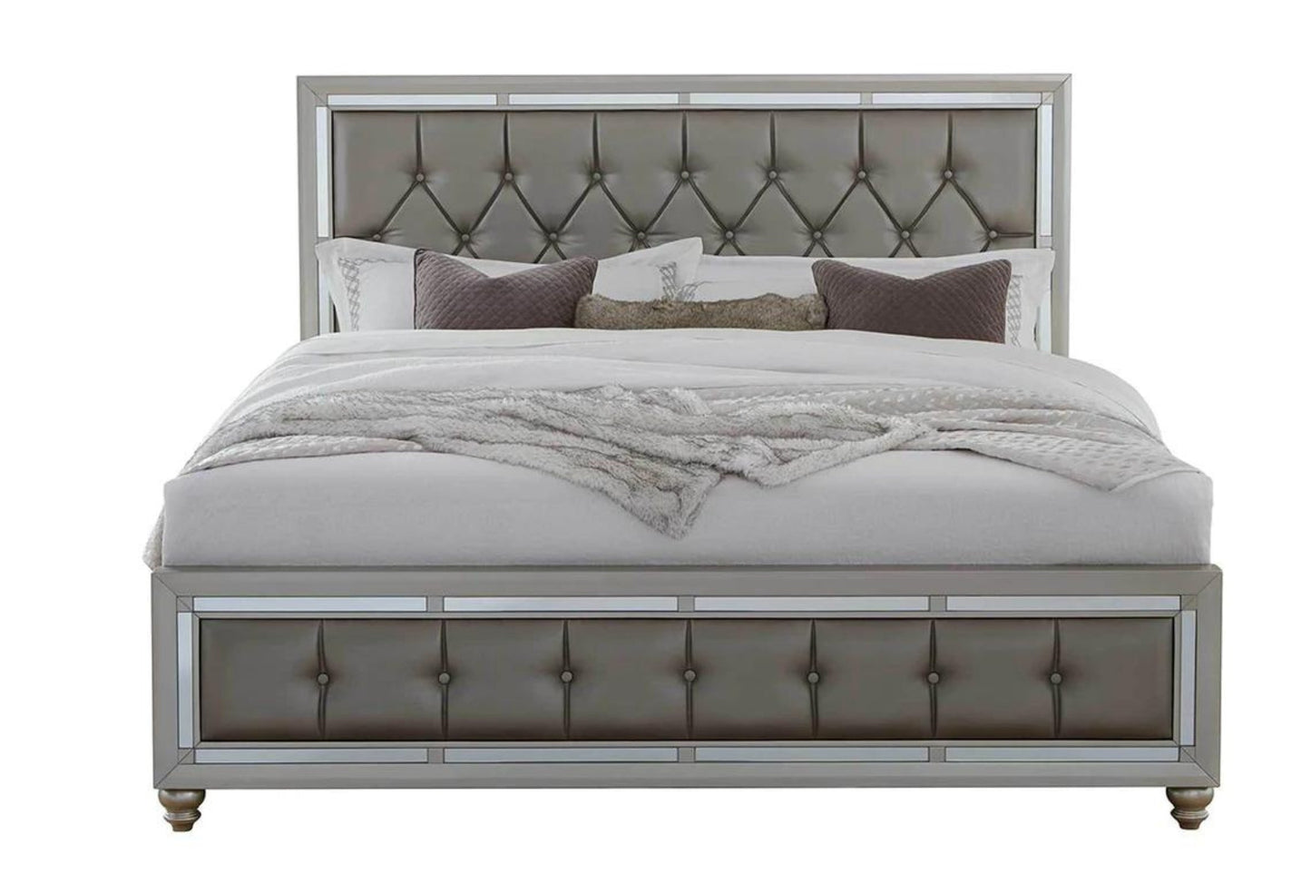 Riley Silver Bedroom Set