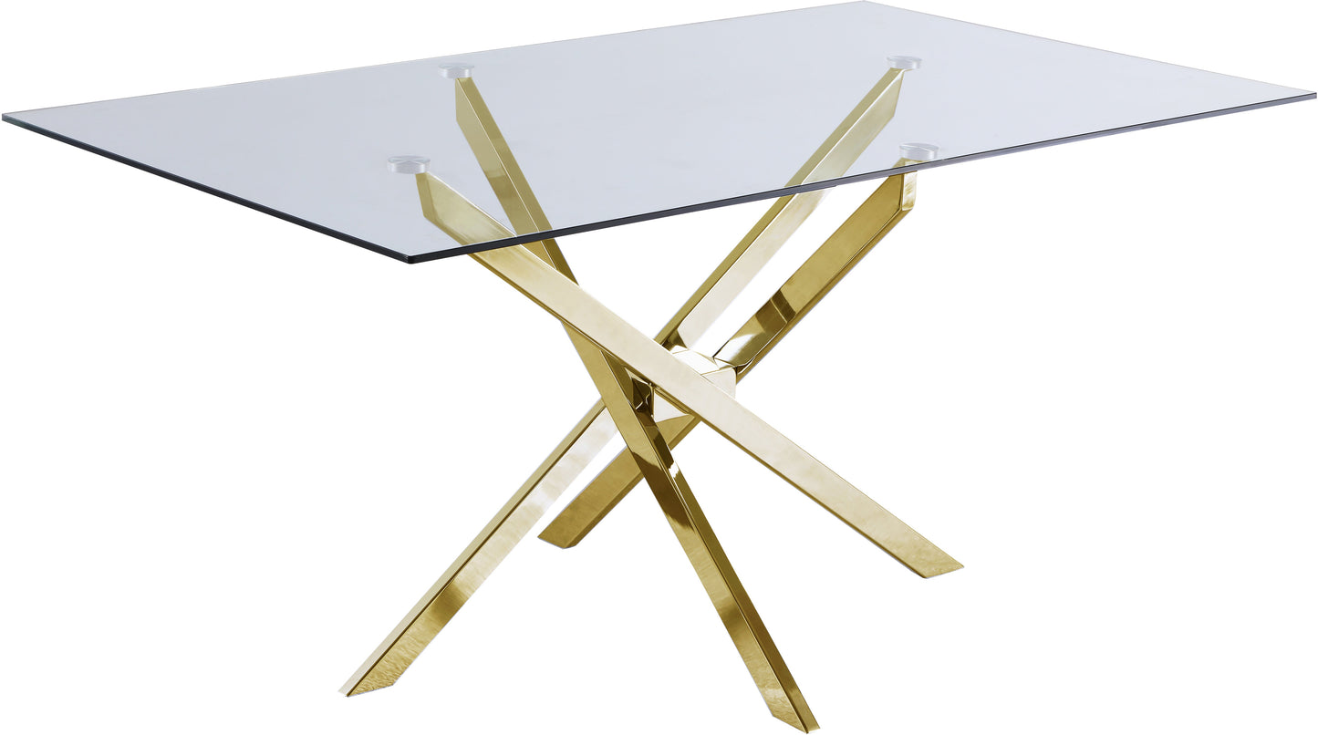 Xander Gold Dining Table