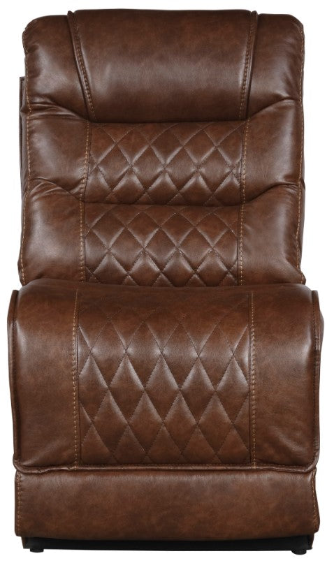 Homelegance Furniture Putnam Armless Chair in Brown 9405BR-AC image