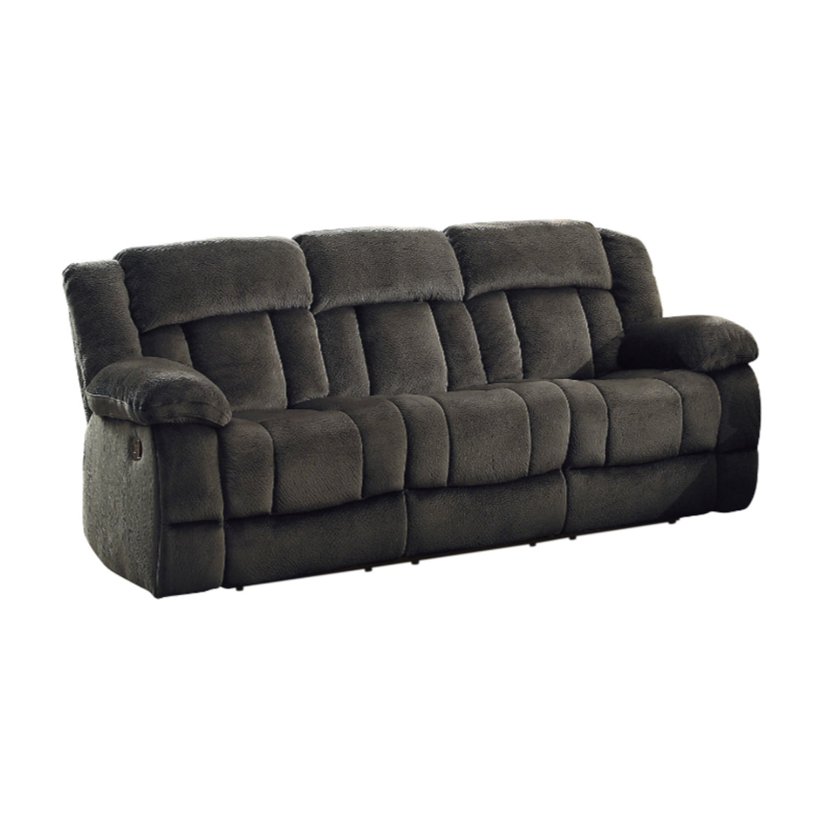 Homelegance Furniture Laurelton Double Reclining Sofa in Chocolate 9636-3 image