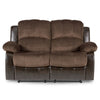 Homelegance Furniture Granley Double Reclining Loveseat in Chocolate 9700FCP-2 image