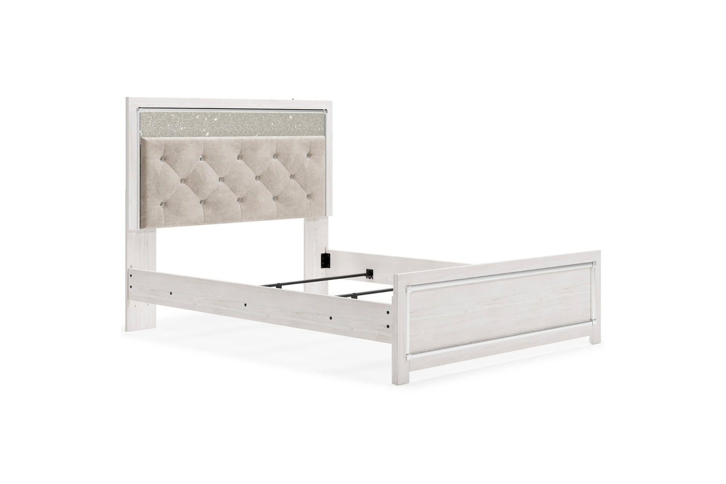 Altyra White Panel Beds