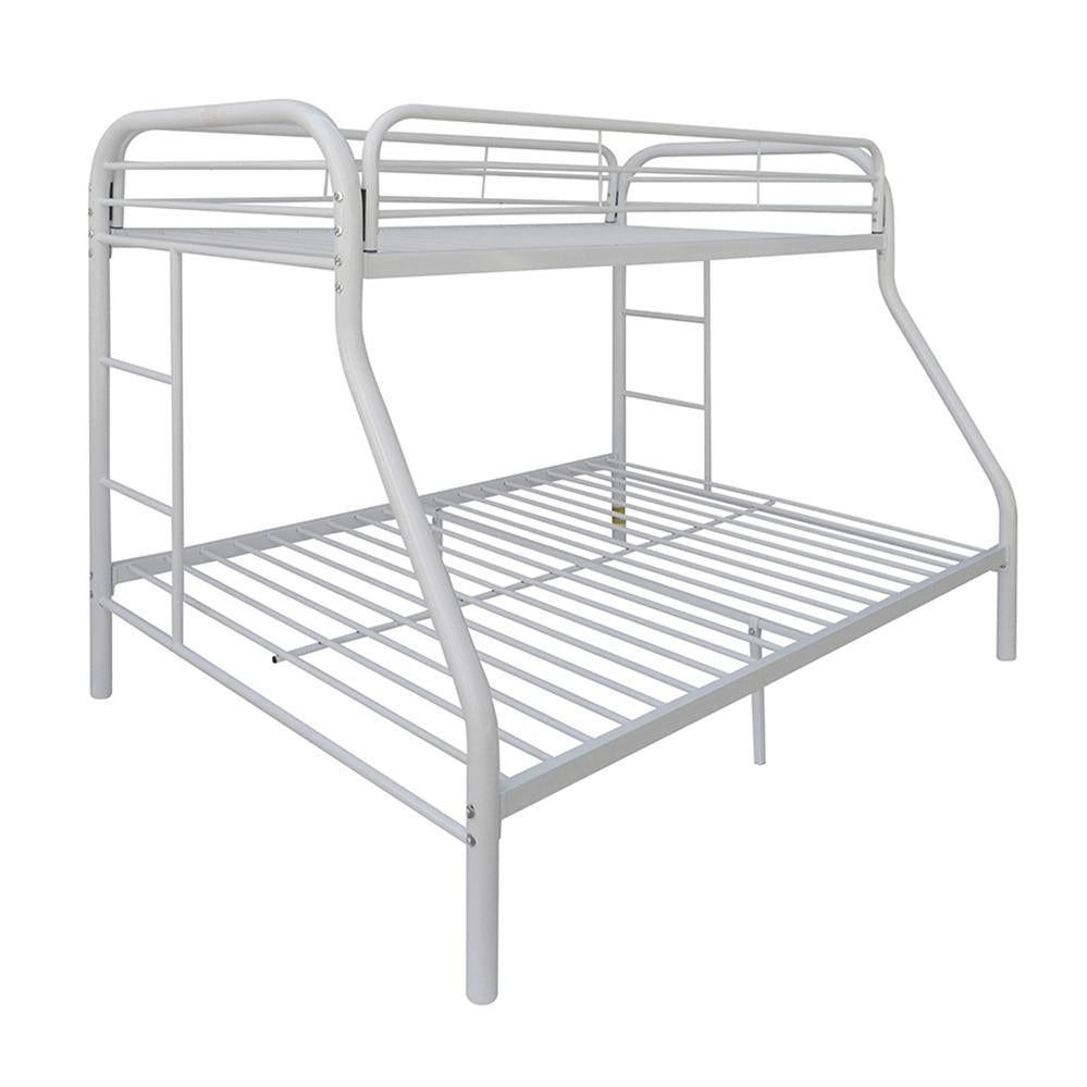 Tritan White Bunk Bed (Twin XL/Queen)