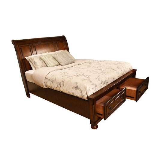 Baltimore Queen Storage Bed made with Wood