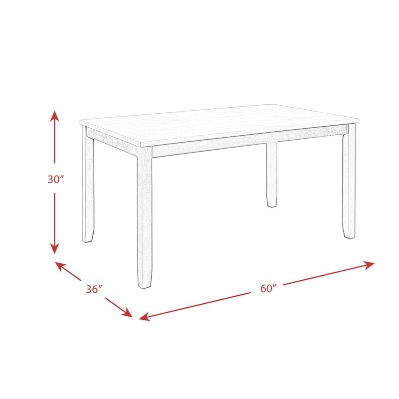 Beaubien 6 - Person Counter Height Acacia Solid Wood Dining Set