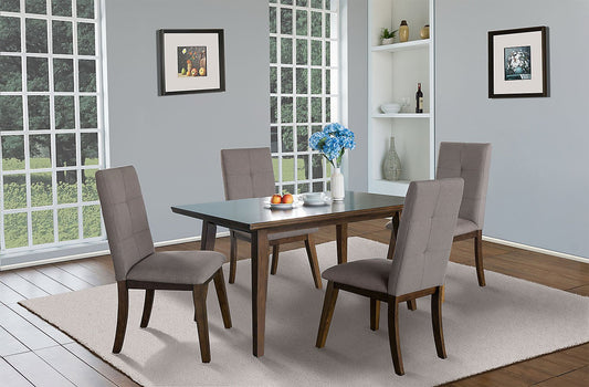 Argyle 5-Piece Dining Package - Brown