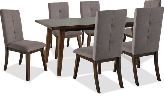 Argyle 7-Piece Dining Package - Brown