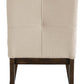 Argyle Fabric Dining Chair - Beige