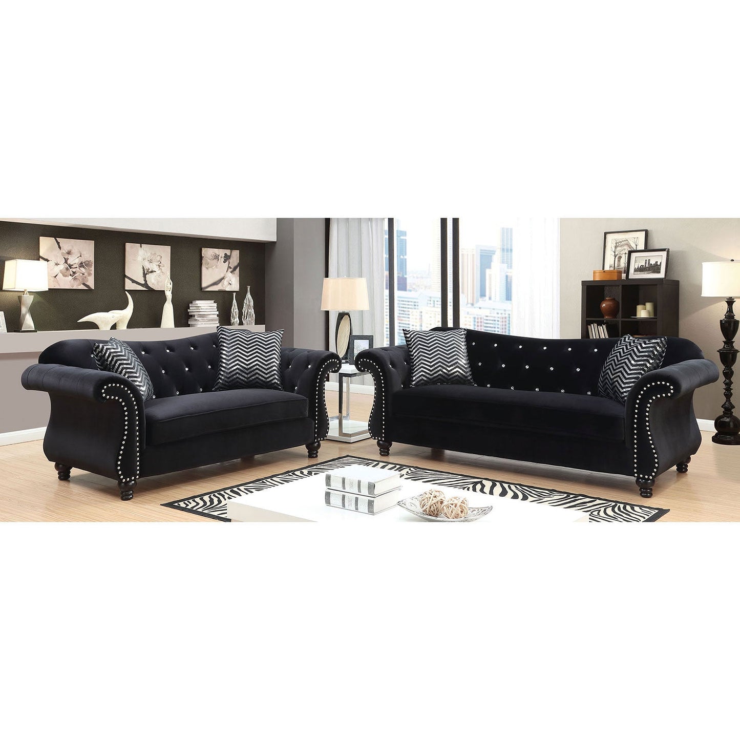 JOLANDA Sofa + Love Seat + Chair