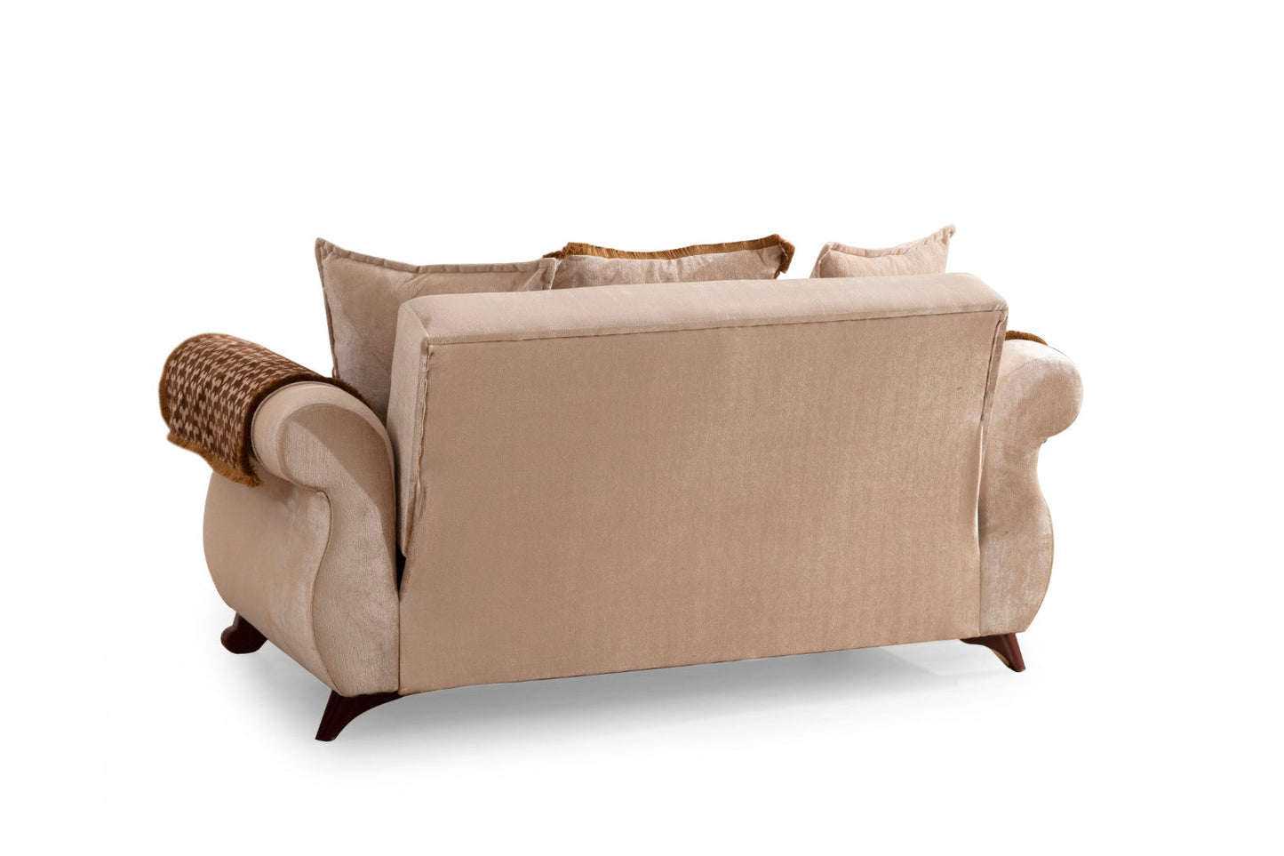 Carmen Loveseat Made With Chenille Upholstery