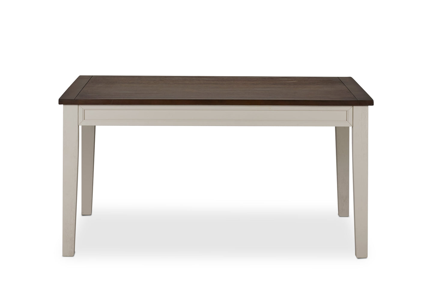 Rebecca Dining Table - Ivory/Driftwood