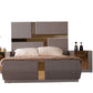 Lorenzo Queen 5 Piece Tufted Upholstery Bedroom set made with Wood