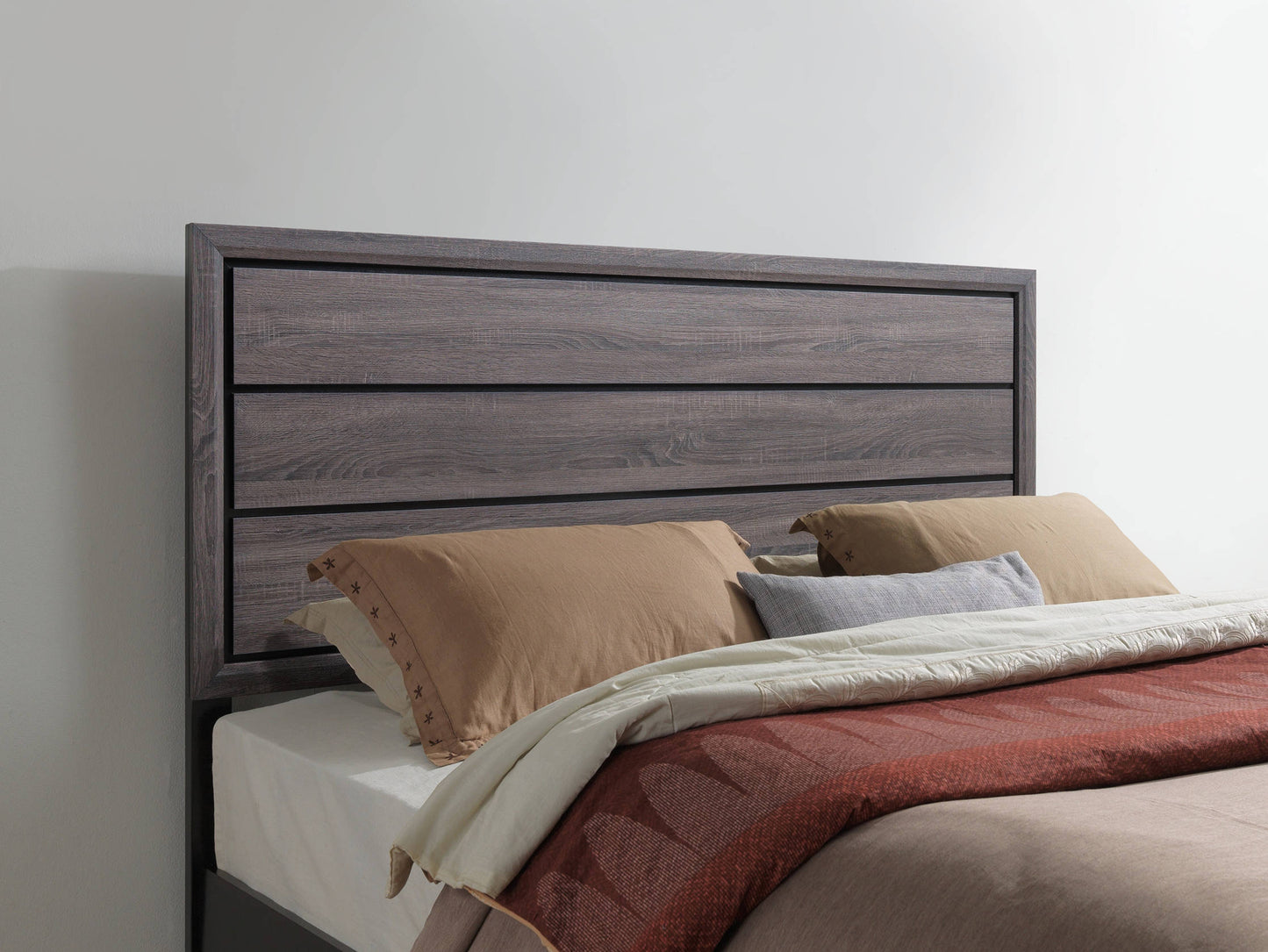 Kate Foil Grey Bed