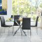 Ithaca 5-Piece Dinette Set - Black