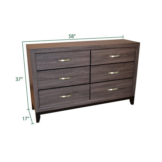 Sierra Dresser with Wood