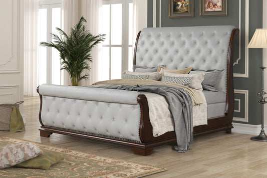Montage King 4 Piece Tufted Upholstery Bedroom set made with Wood