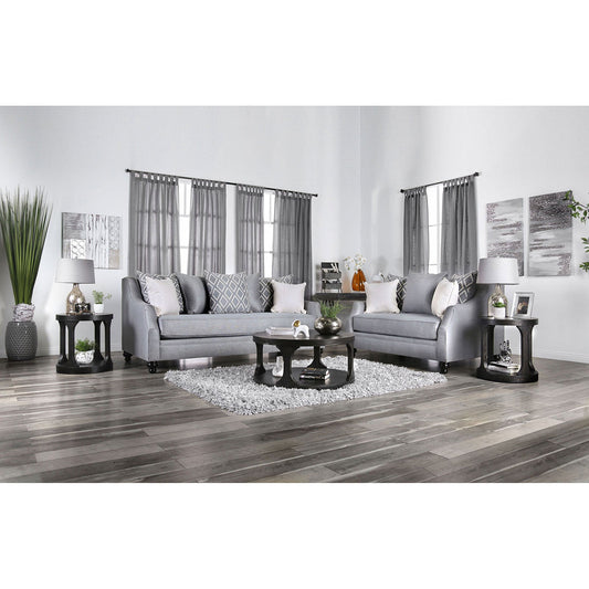 Nefyn Gray Sofa + Love Seat