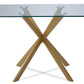 Hagan Dining Table - Gold