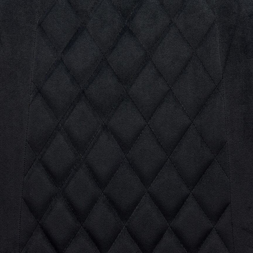 Sorlyn Velvet Side Chair - Black