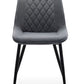 Sorlyn Velvet Side Chair - Grey