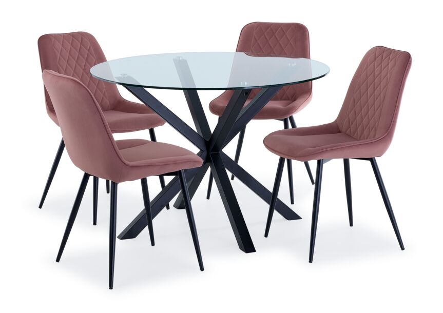 Sorlyn 5-Piece Dining Set - Coral