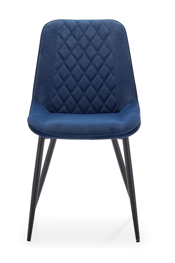 Sorlyn Velvet Side Chair - Blue