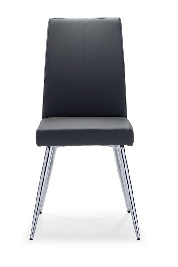 Hadley Dining Chair - Grey/Chrome