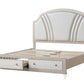 Tiffany Queen 5 Piece Bed Room Set Made with wood