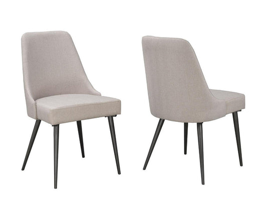 Alajuela Dining Side Chair - Beige - Set of 2