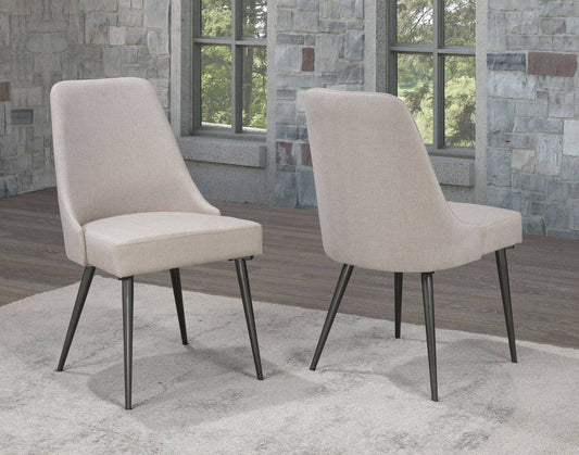 Alajuela Dining Side Chair - Beige - Set of 2