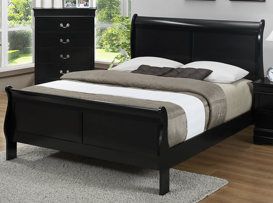 Crown Mark Furniture Louis Philip Full Bed in Black image