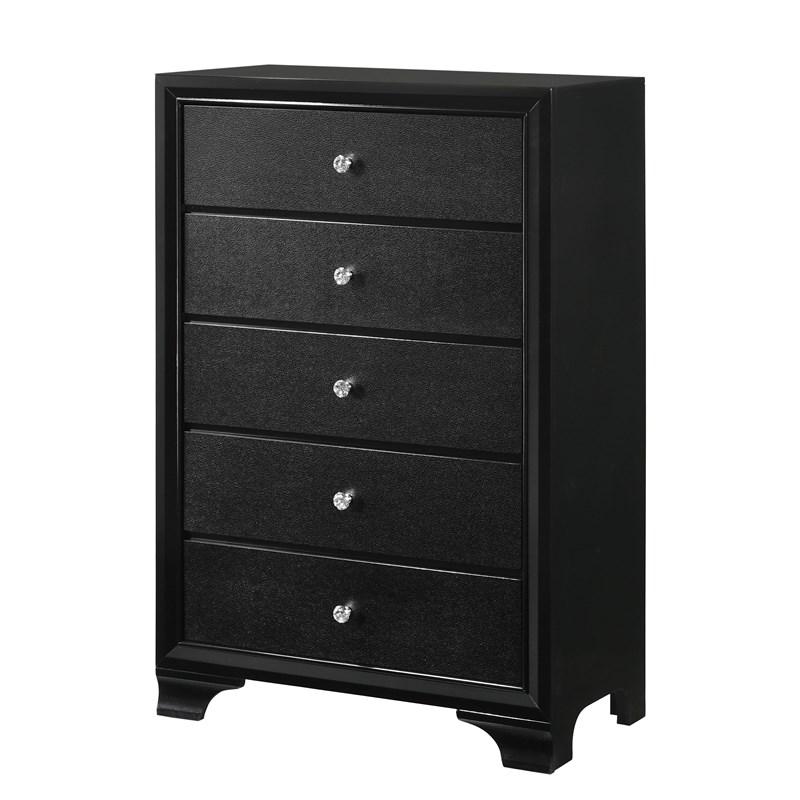 Crown Mark Micah Chest in Black image